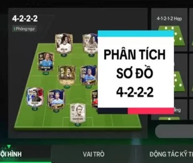 Chiến thuật sơ đồ 4-2-2-2 là gì? Phân tích chuyên sâu từ Bóng Đá INFO 