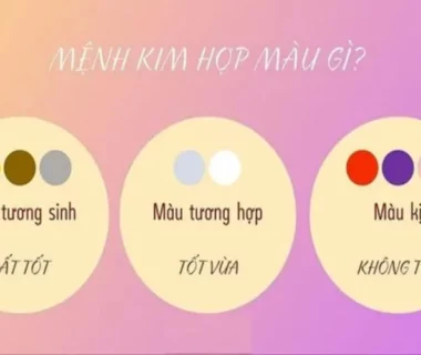 Mệnh Kim hợp màu gì? Cách chọn màu phong thủy giúp thu hút tài lộc và may mắn